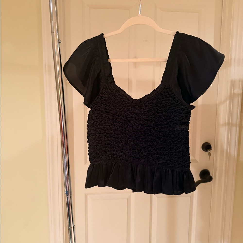 Love the Label Elegant Black Women's Top